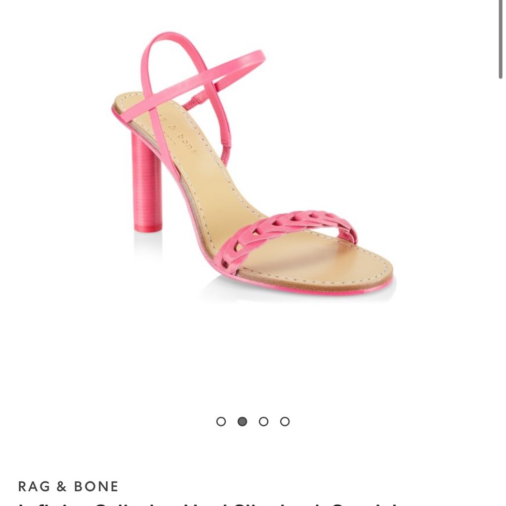 Rag & Bone Pink Infinity Heels